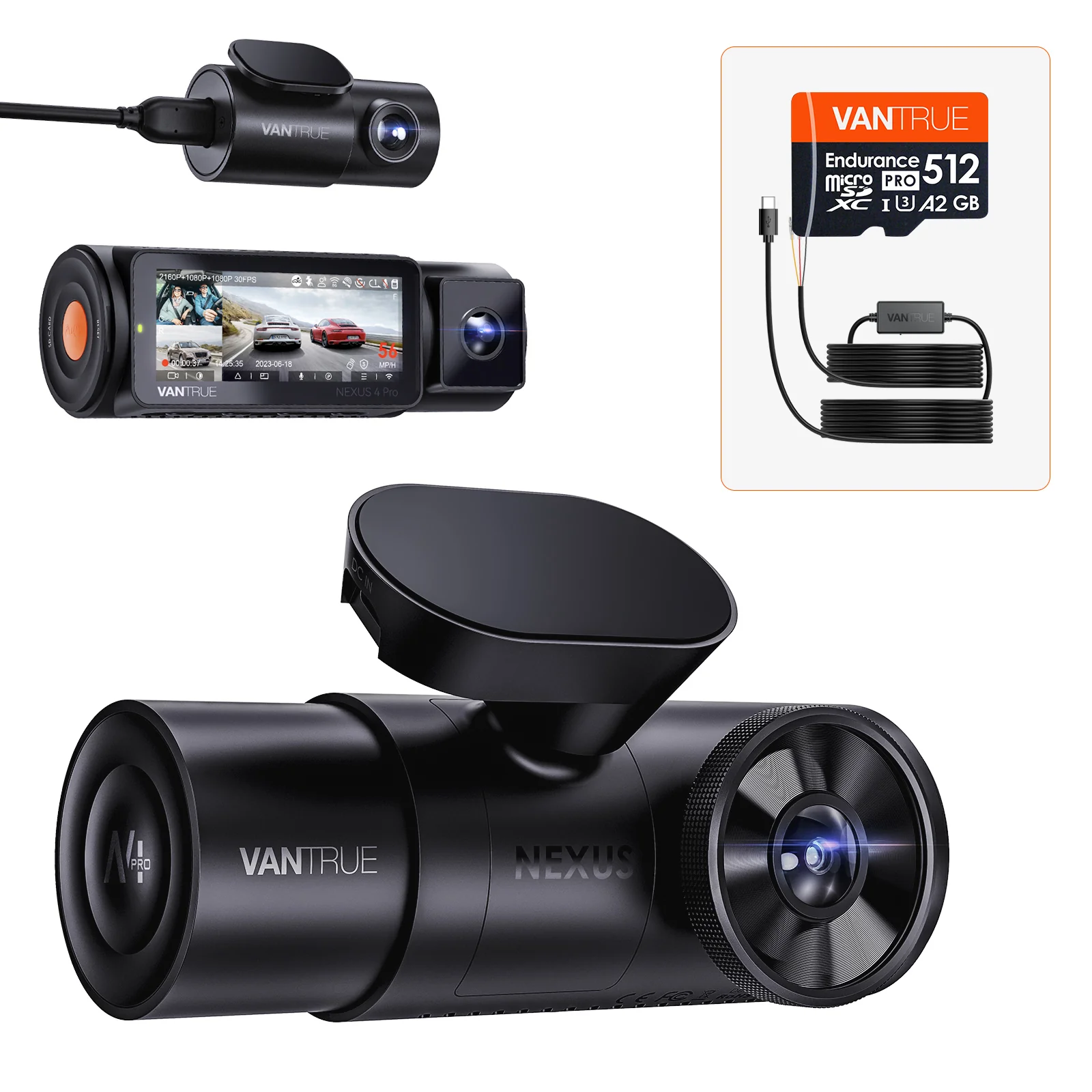 Bundle: N4 Pro + 512GB Card + Hardwire Kit