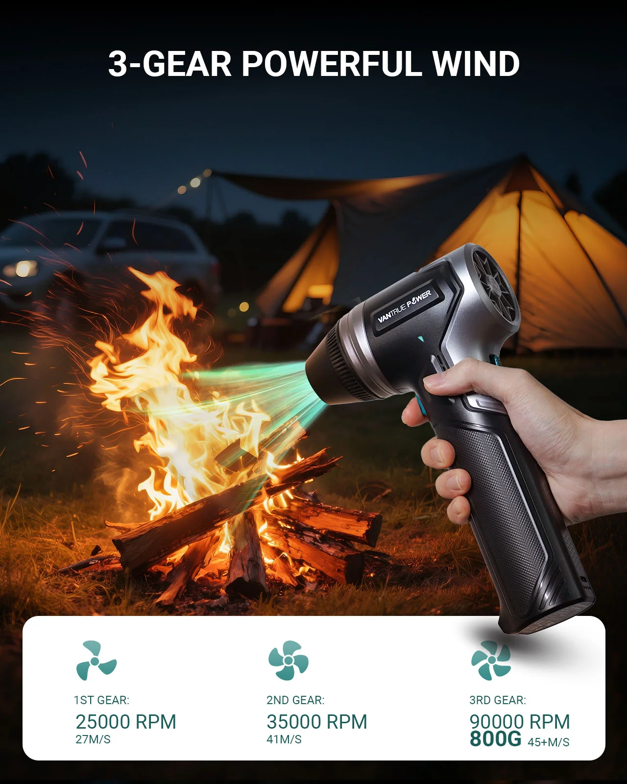 Vantrue Power Electric Air Duster - T800 - Image 6