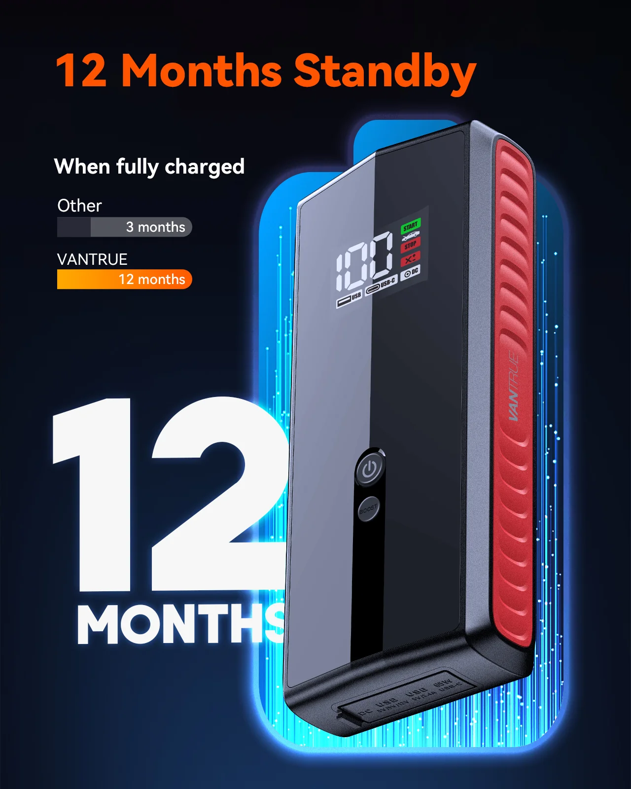 JS1 Car Jump Starter - Image 7