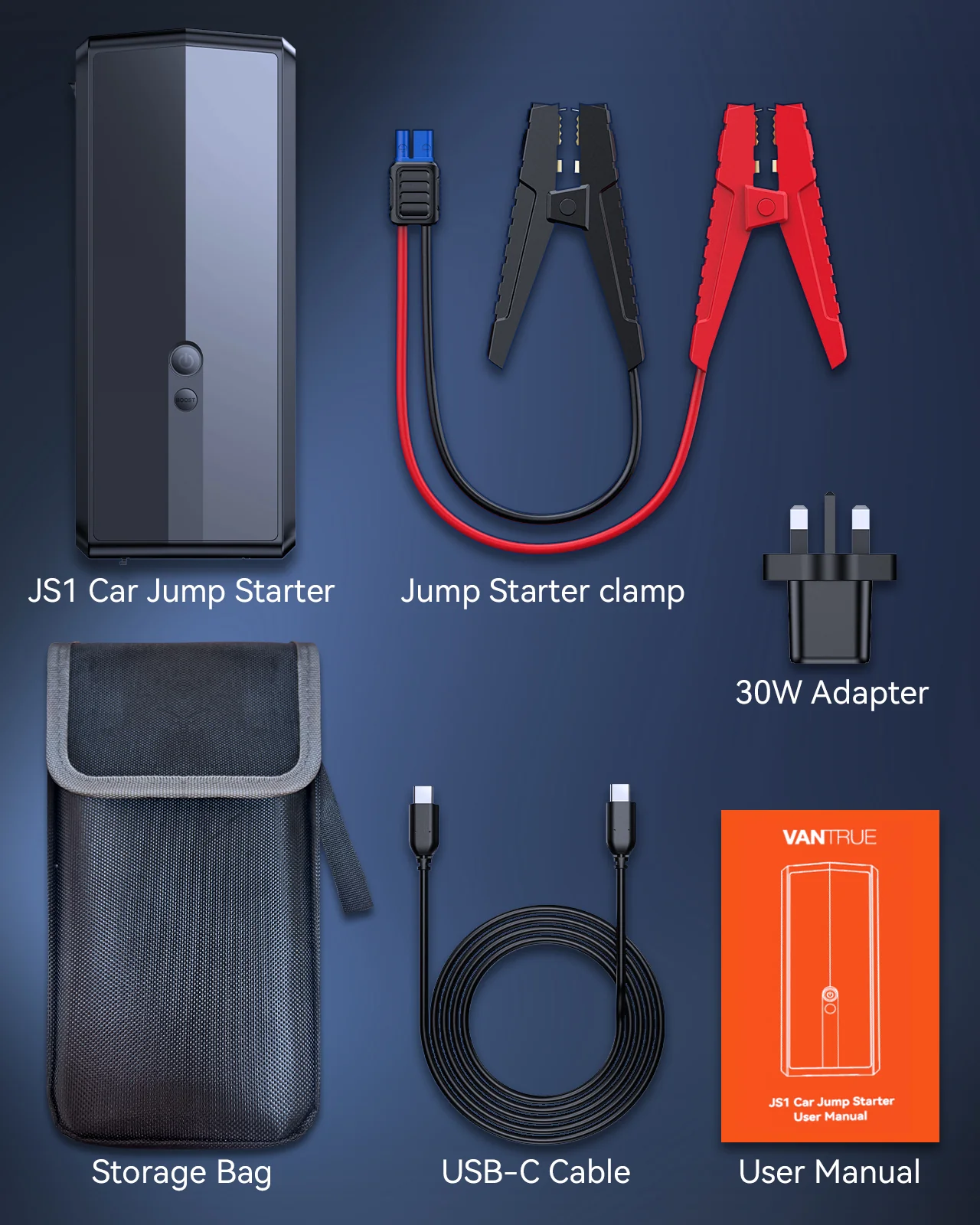 JS1 Car Jump Starter - Image 9