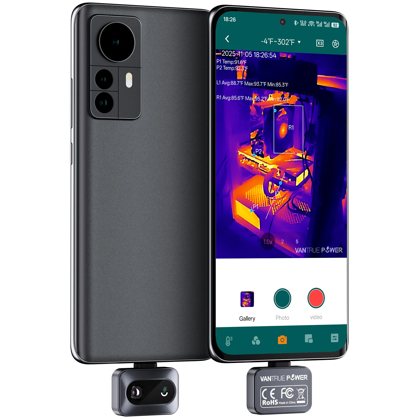Vantrue Power Thermal Camera -TS1 - Image 3