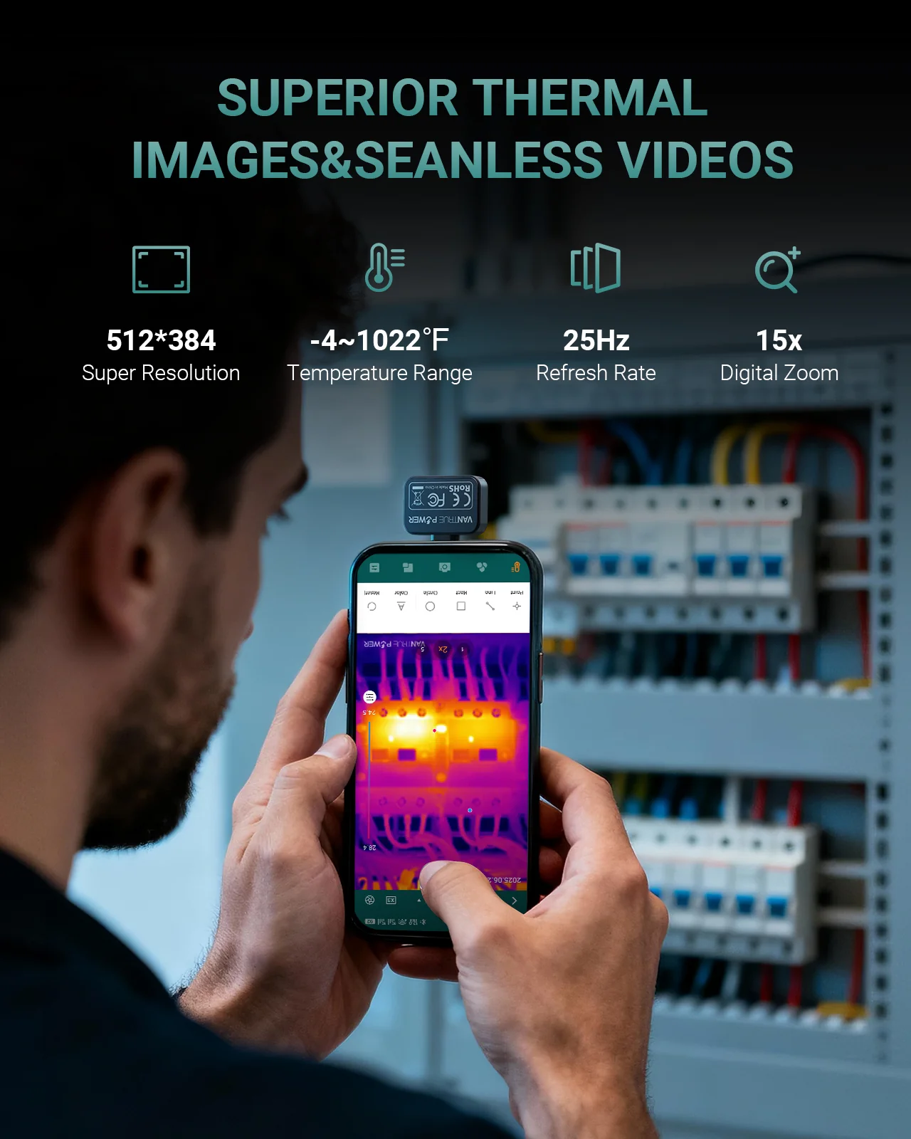 Vantrue Power Thermal Camera -TS1 - Image 7