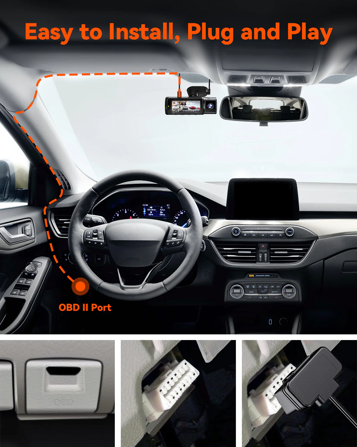 Voltage Display OBD Cable - Image 4